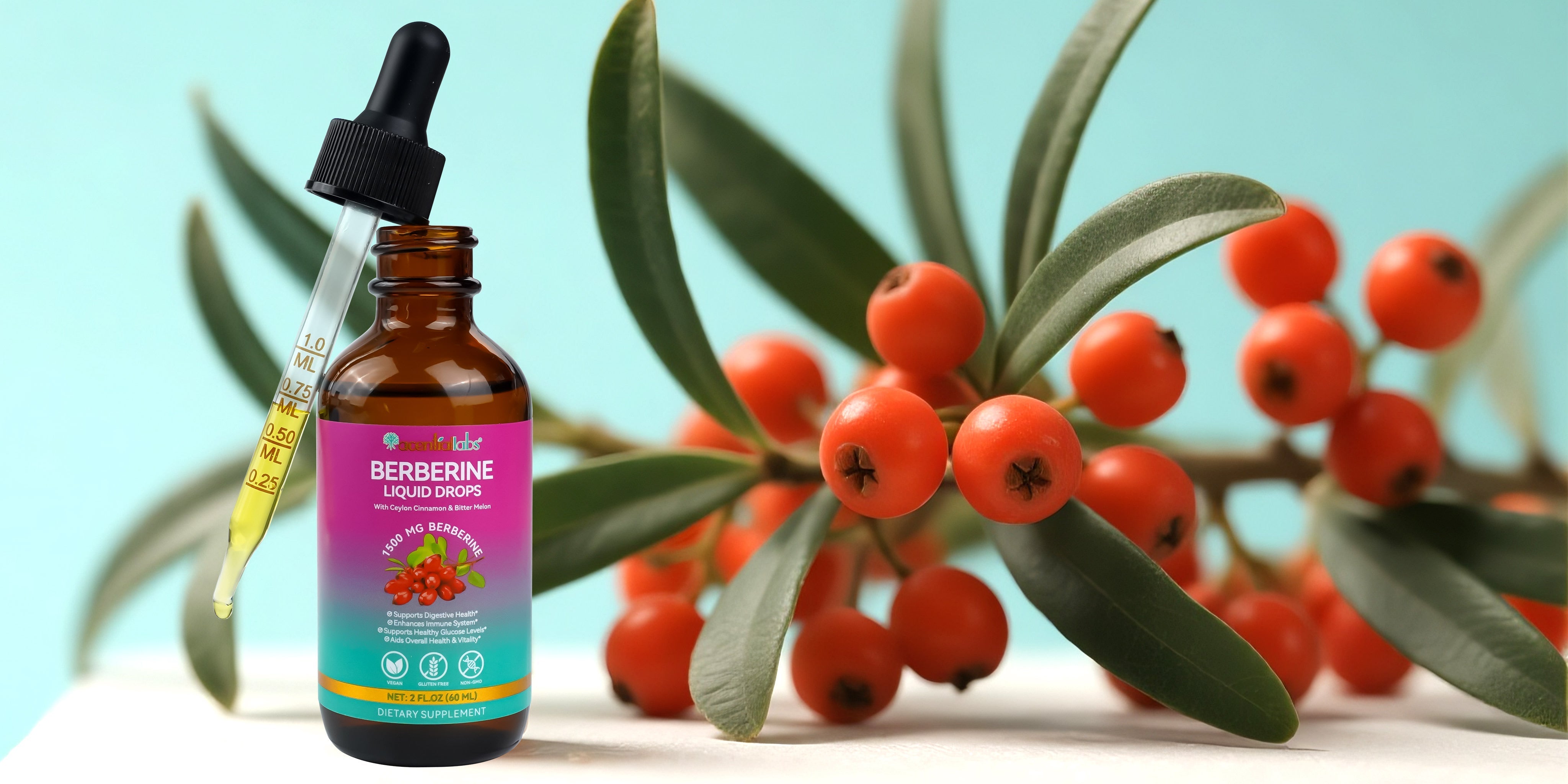Glow From Within: Why acentiallabs BERBERINE LIQUID DROPS Are Your New Beauty Essential