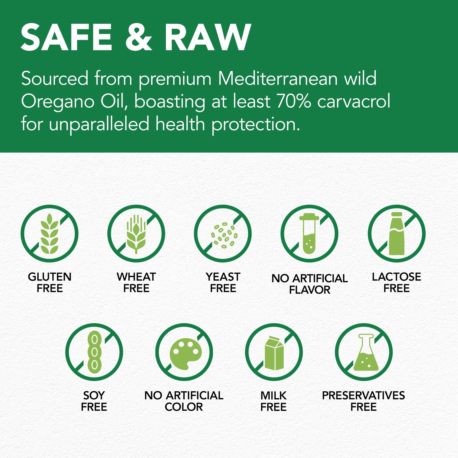 acentiallabs WILD OREGANO OIL POTENT CARVACROL 60ml Liquid Drops