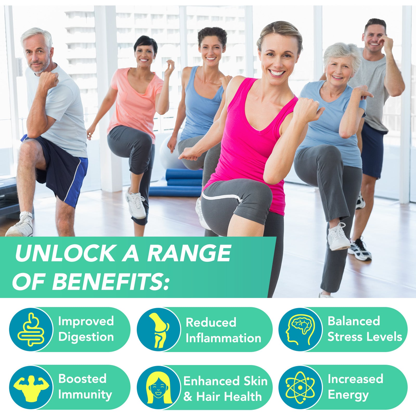 acentiallabs SEA MOSS BLACK SEED OIL WITH ASHWAGANDHA & GINGER 60 CAPSULES Bottled Capsules