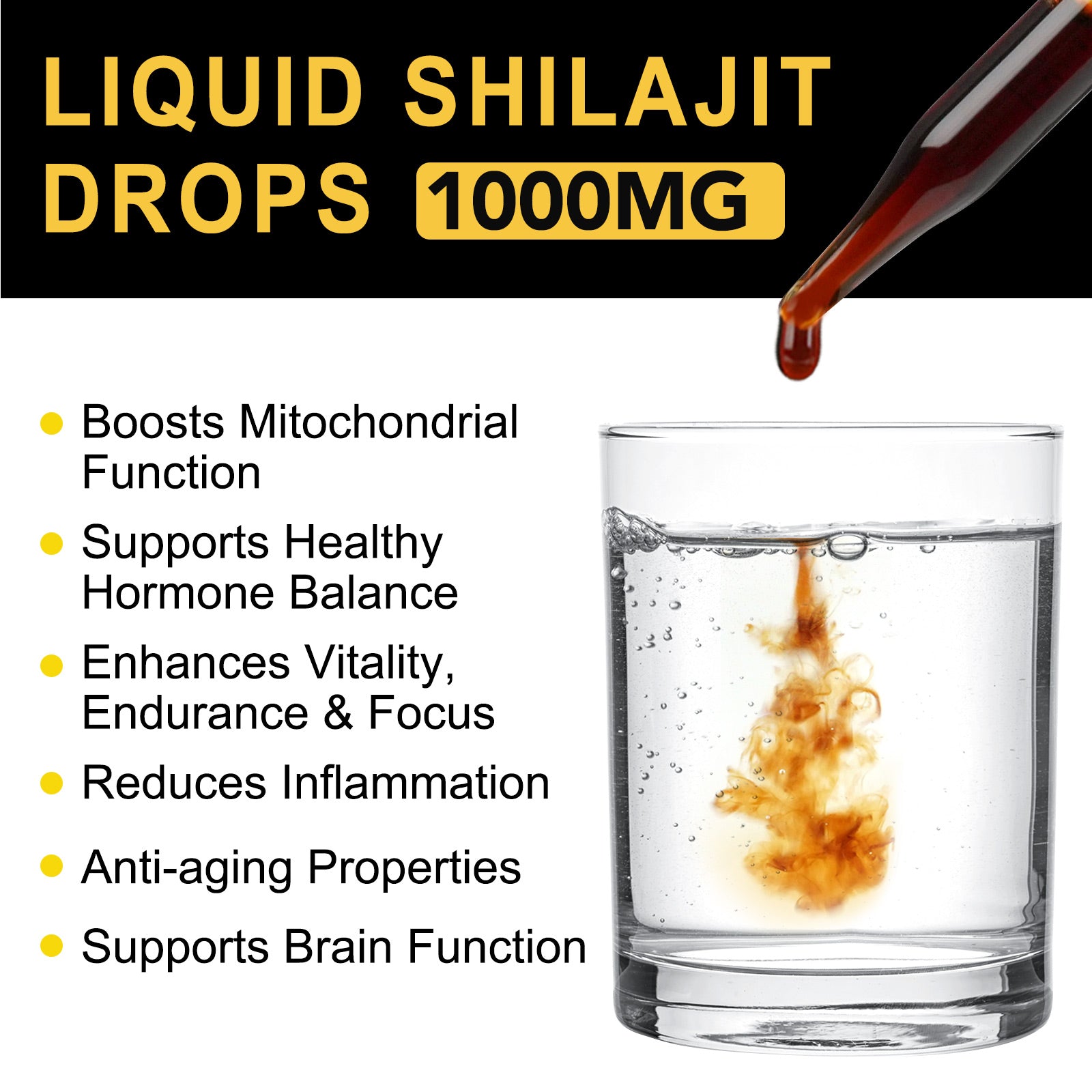 acentiallabs Shilajit LIOUID DROPS NATURE'S ENDURANCE BOOST 60ML Liquid Drops