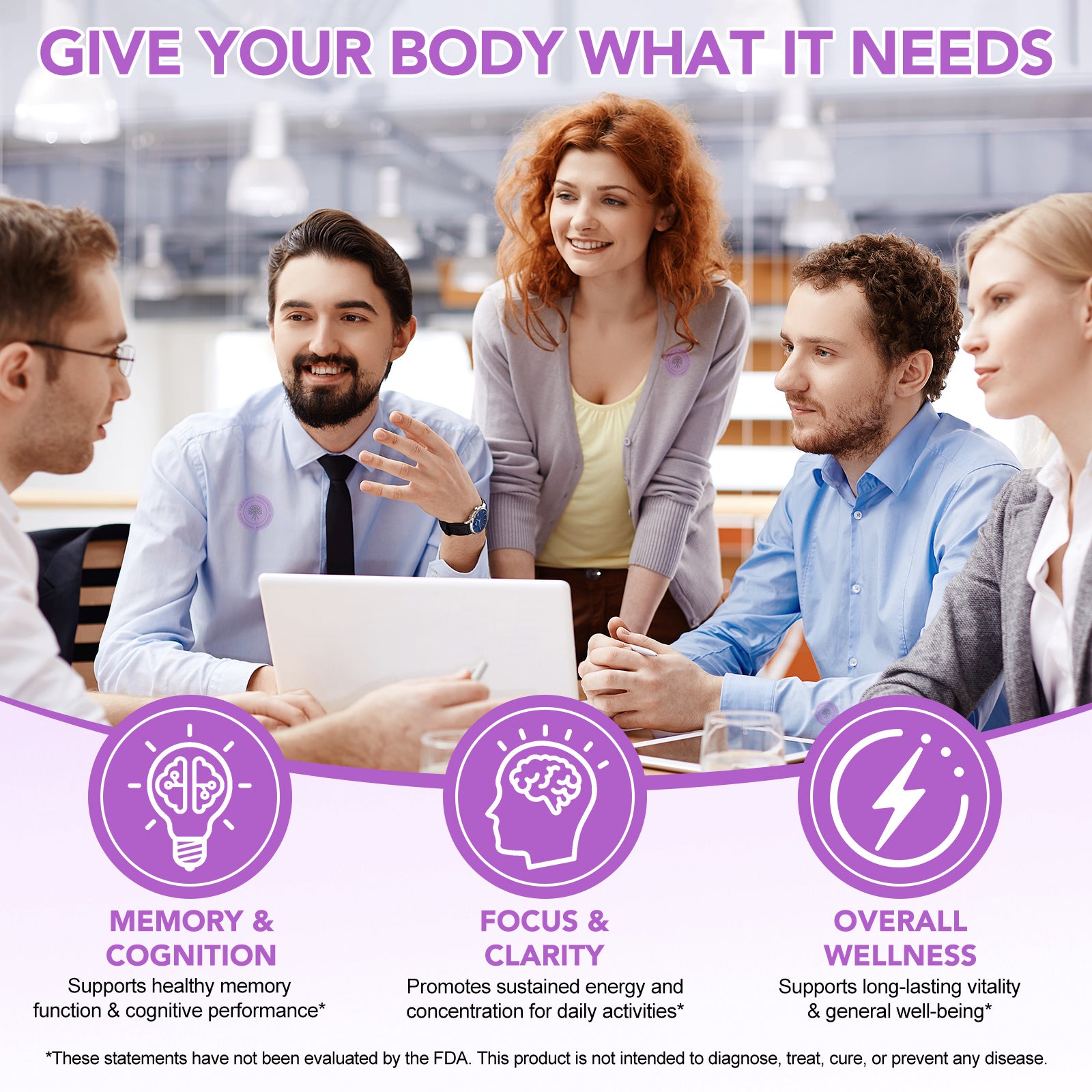 acentiallabs FOCUS PATCHES FREL FOCUS I CLARITY I CALM