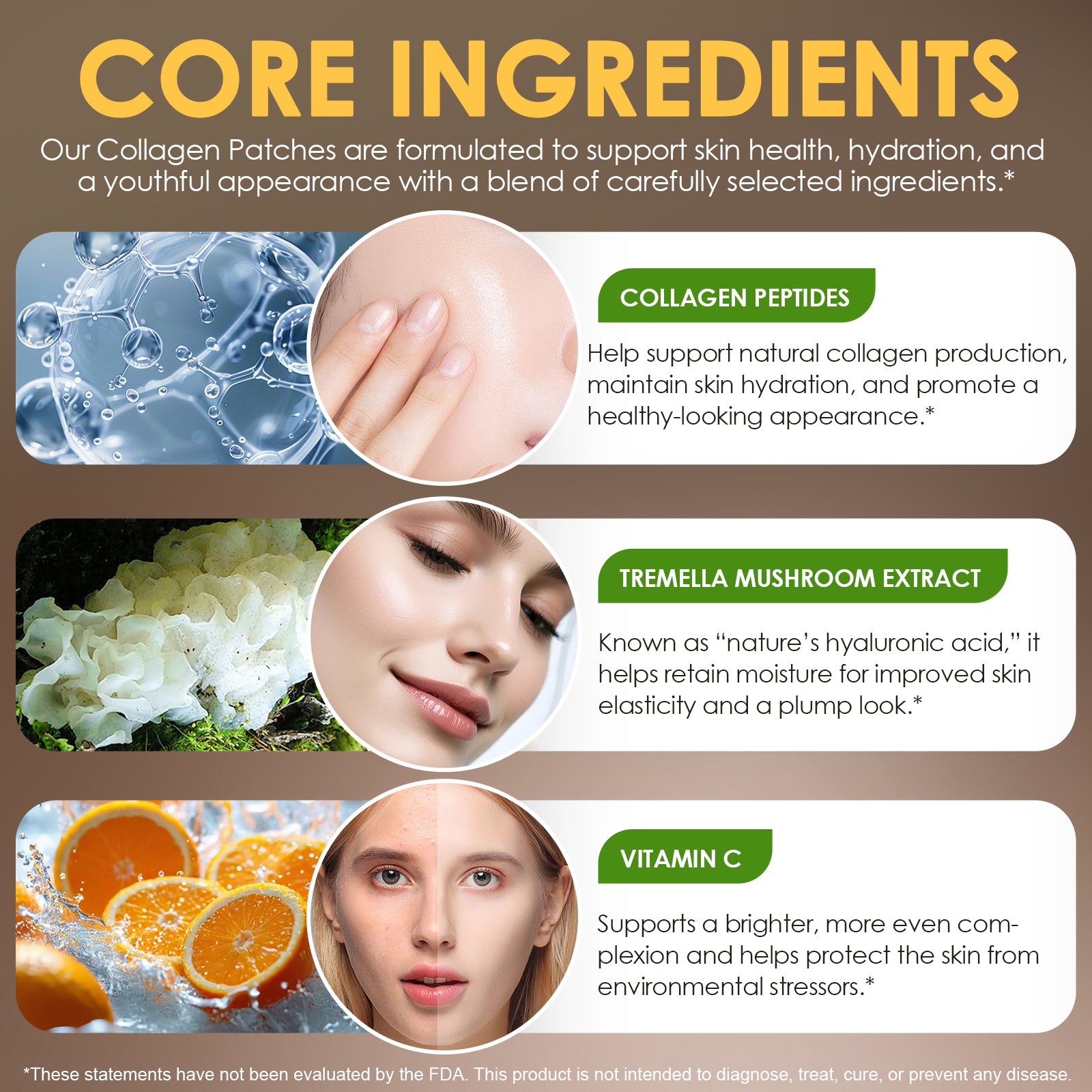 acentiallabs COLLAGEN PATCHES REJUVENATE I FIRM I ELASTICITY 30 Patches