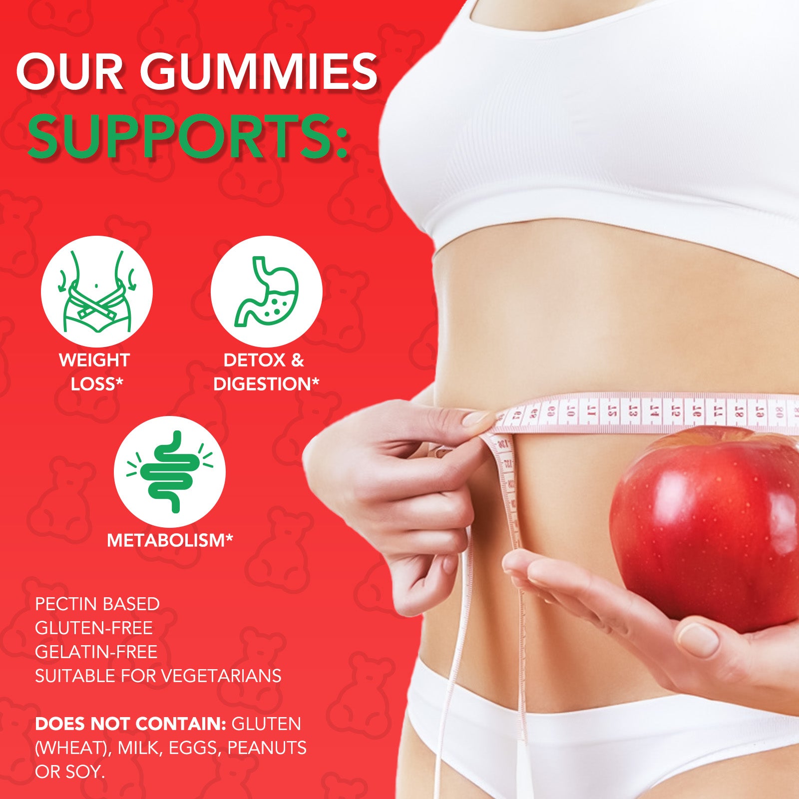 acentiallabs KETO +ACV APPLE CIDER VINEGAR GUMMIES Bottled Gummies