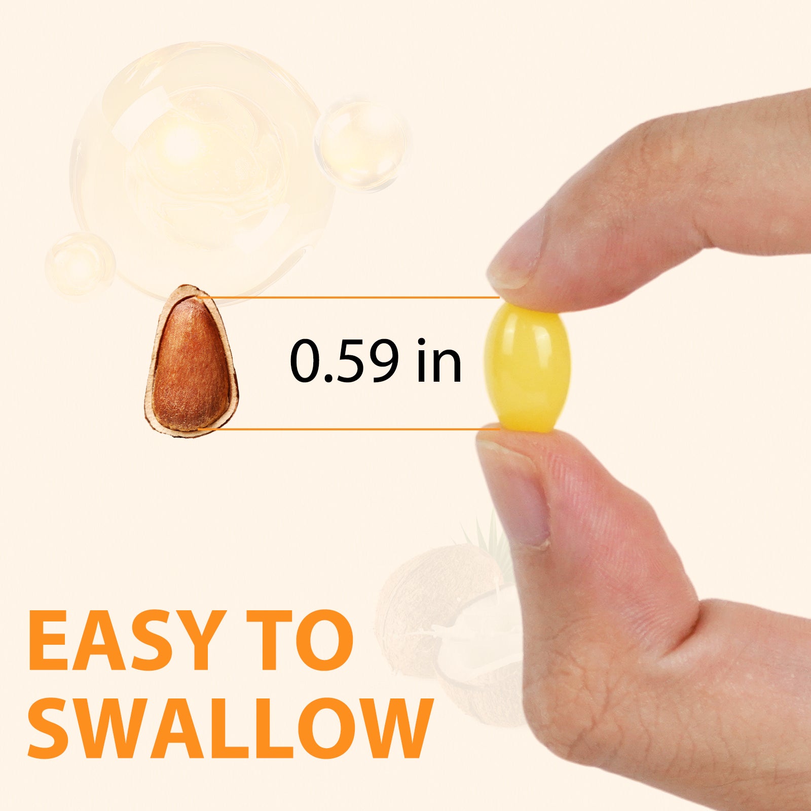 acentiallabs PREMIUM VITAMIN D3 & K2 WITH COCONUT OIL Bagged Capsules