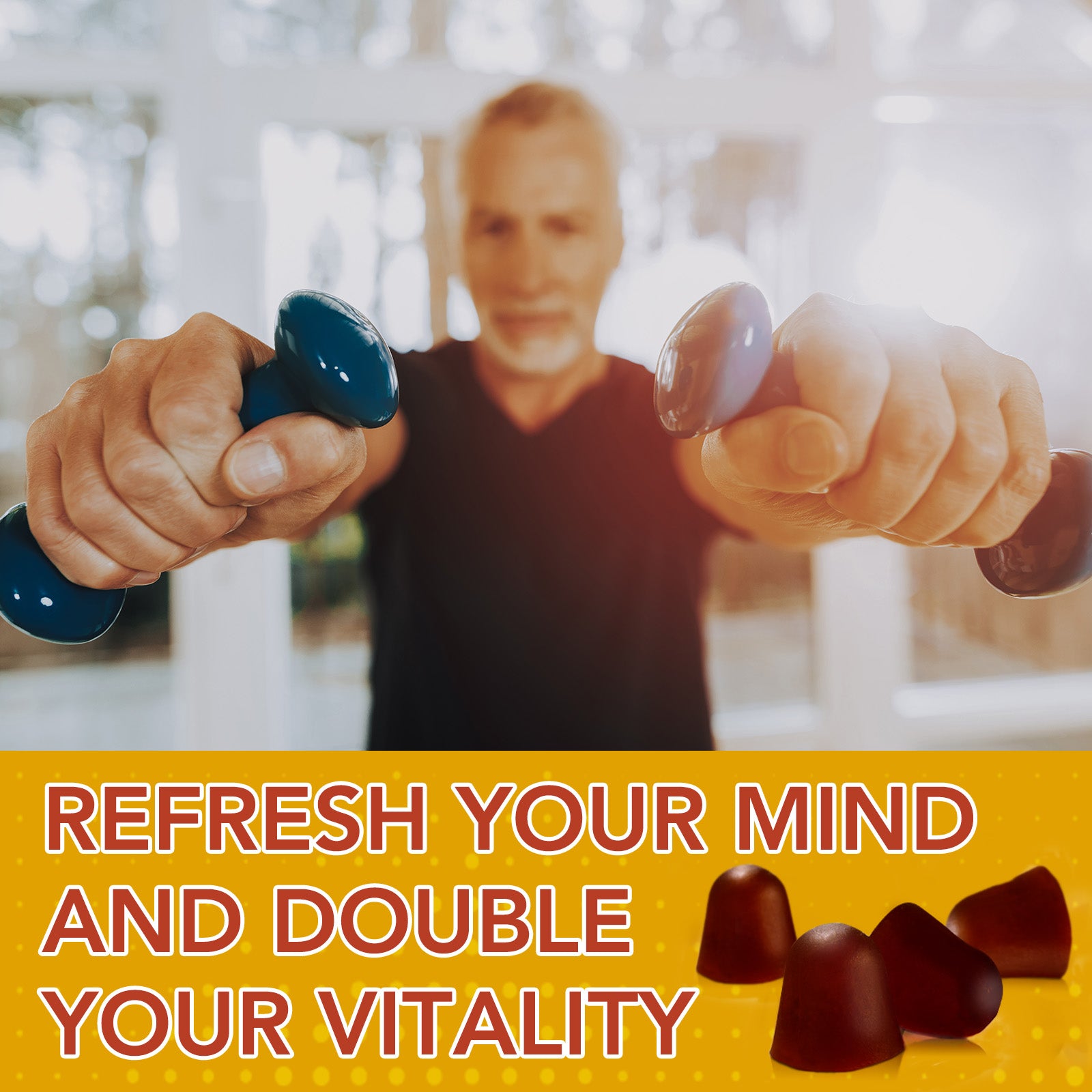 acentiallabs MUSHROOM GUMMIES SUPERBLEND 6O GUMMIES Bottled Gummies