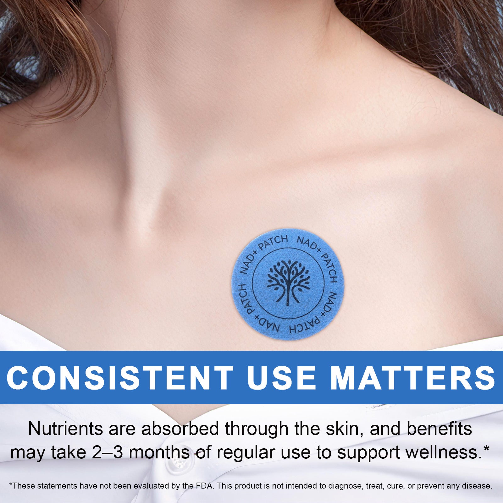 acentiallabs NAD+ PATCHES ANTI-AGING I LONGEVITY I REPAIR 30 Patches