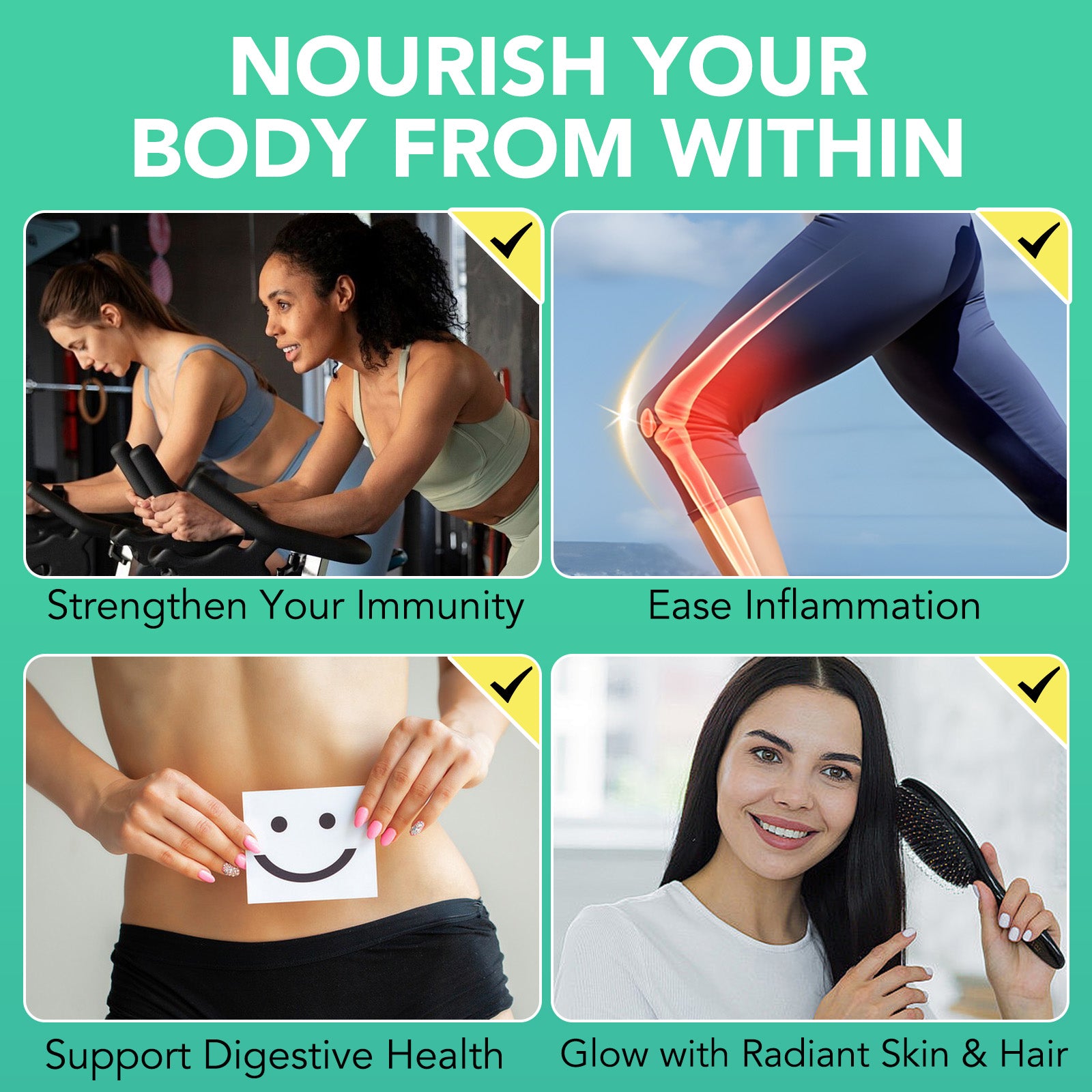 acentiallabs SEA MOSS BLACK SEED OIL WITH ASHWAGANDHA & GINGER 60 CAPSULES Bottled Capsules