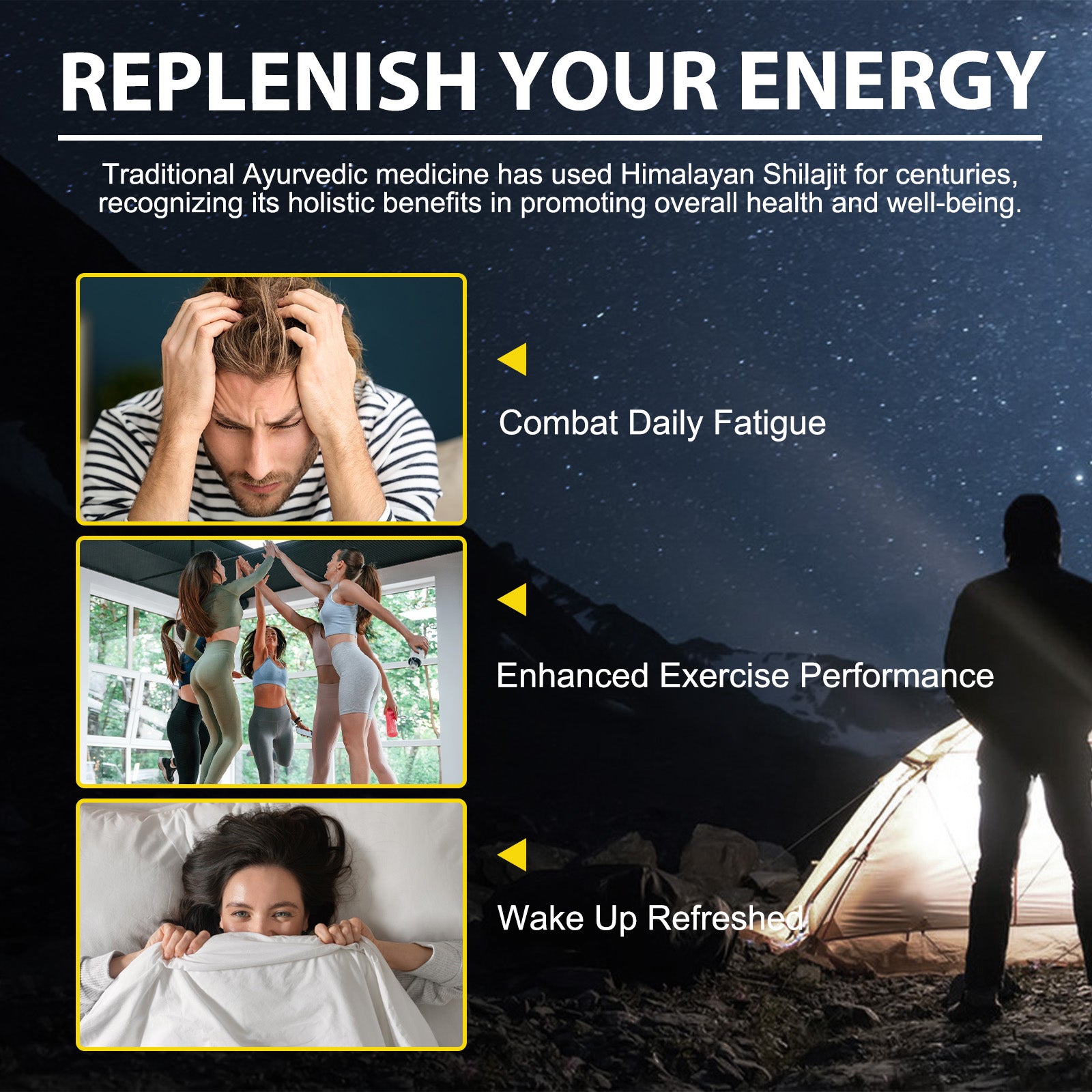 acentiallabs Shilajit FROM HIMALAYAS 800MG PER SERVING Patches