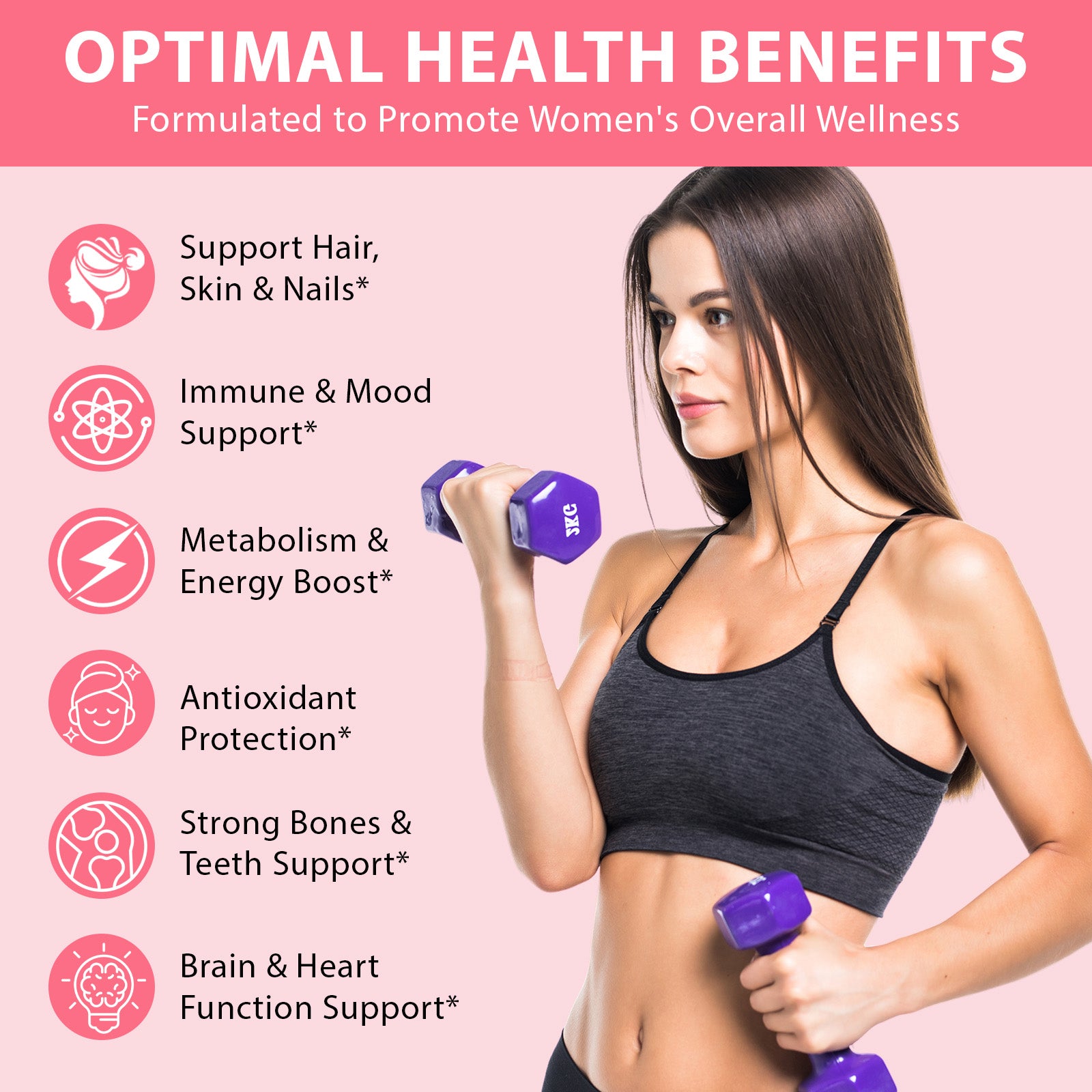 acentiallabs WOMEN'S MULTIVITAMIN GUMMIES ESSENTIAL VITAMINS & MINERALS  STRAWBERRY FLAVOR  60 GUMMIES Bottled Gummies