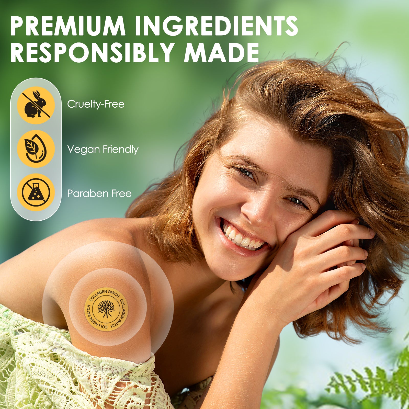 acentiallabs COLLAGEN PATCHES REJUVENATE I FIRM I ELASTICITY 30 Patches