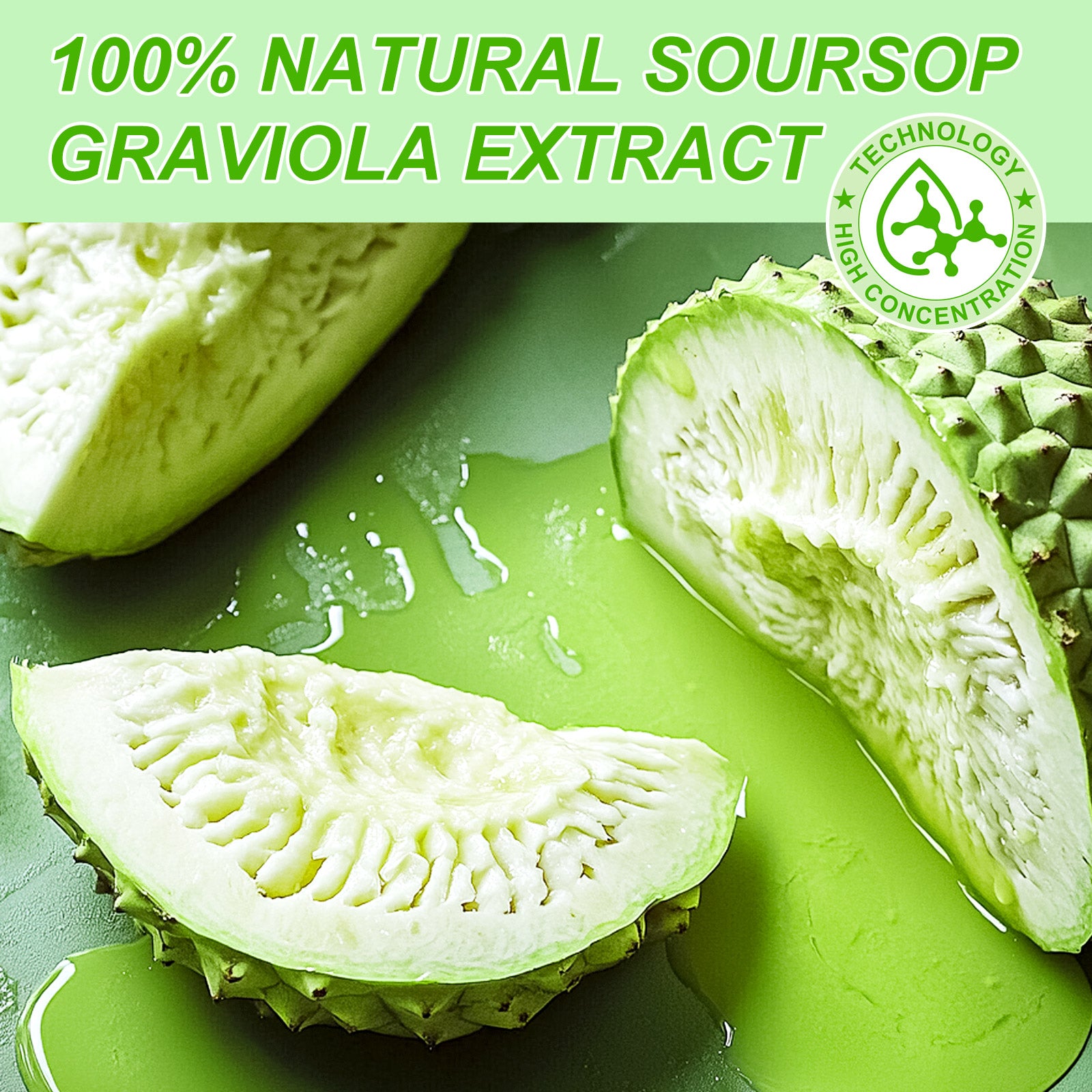 acentiallabs SOURSOP GRAVIOLA LIQUID DROPS HIGHLY CONCENTRATED DIETARY SUPPLEMENT 60ML Liquid Drops