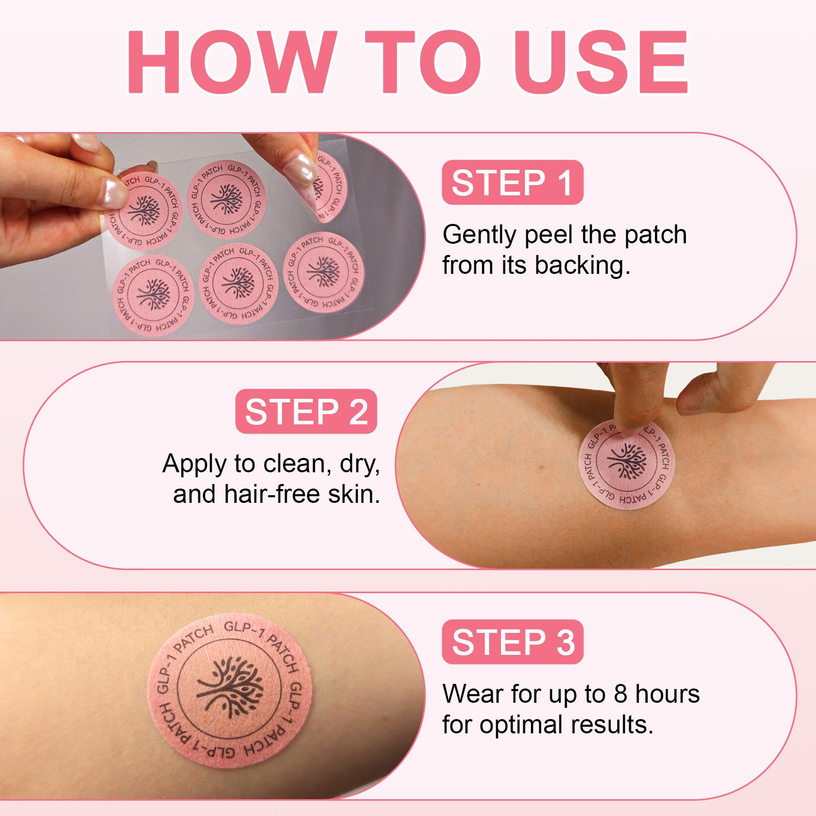 acentiallabs GLP-1 PATCHES CRAVINGS SUPPORT I HEALTHY METABOLISM 30 Patches