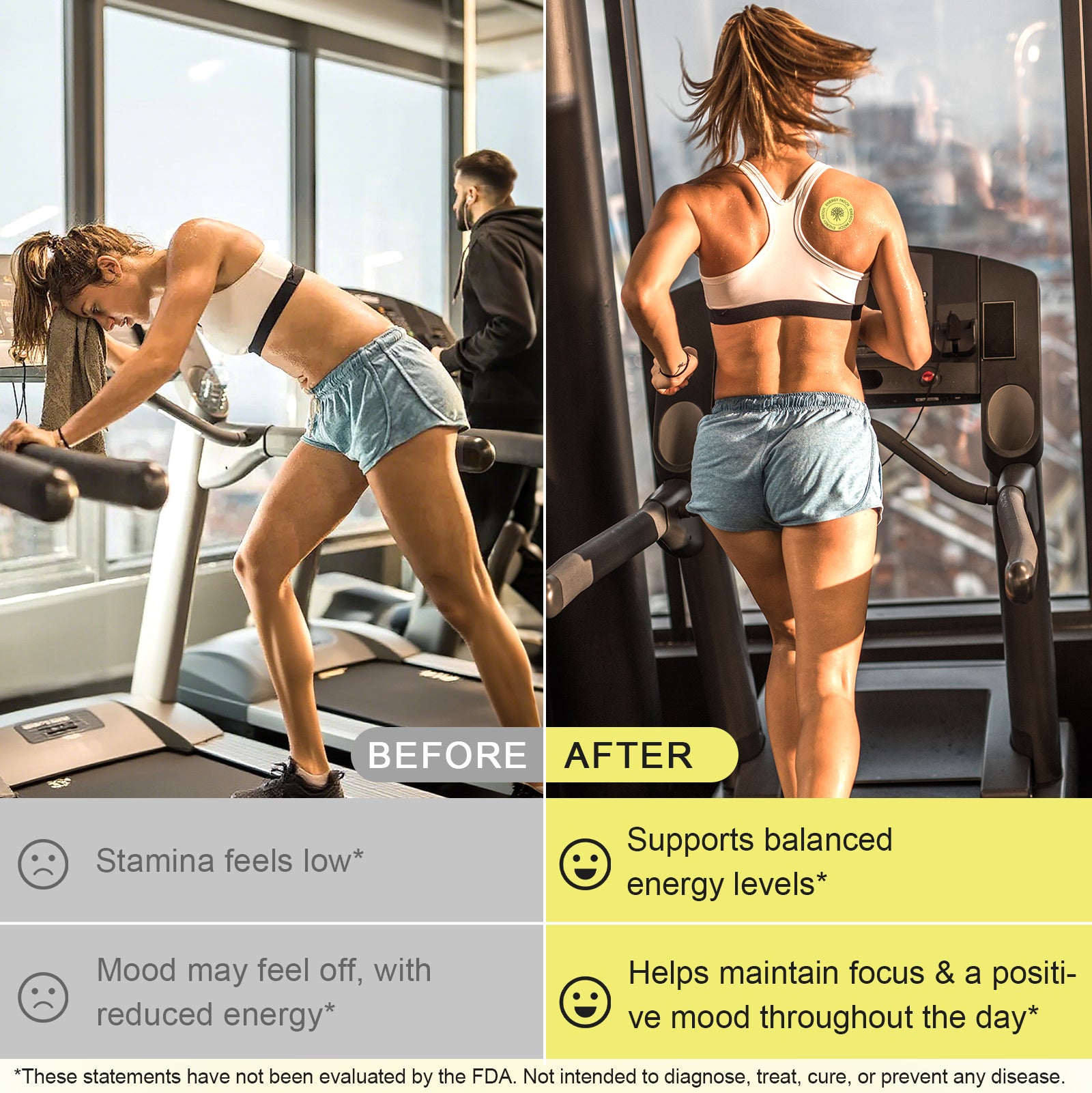 acentiallabs ENERGY PATCHES ENERGY I PICK-ME-UP I MENTAL CLARITY 30 Patches