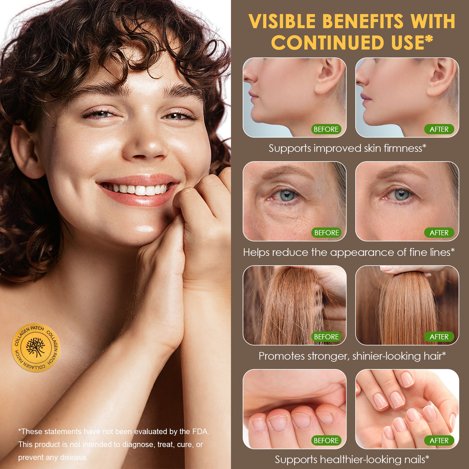 acentiallabs COLLAGEN PATCHES REJUVENATE I FIRM I ELASTICITY 30 Patches