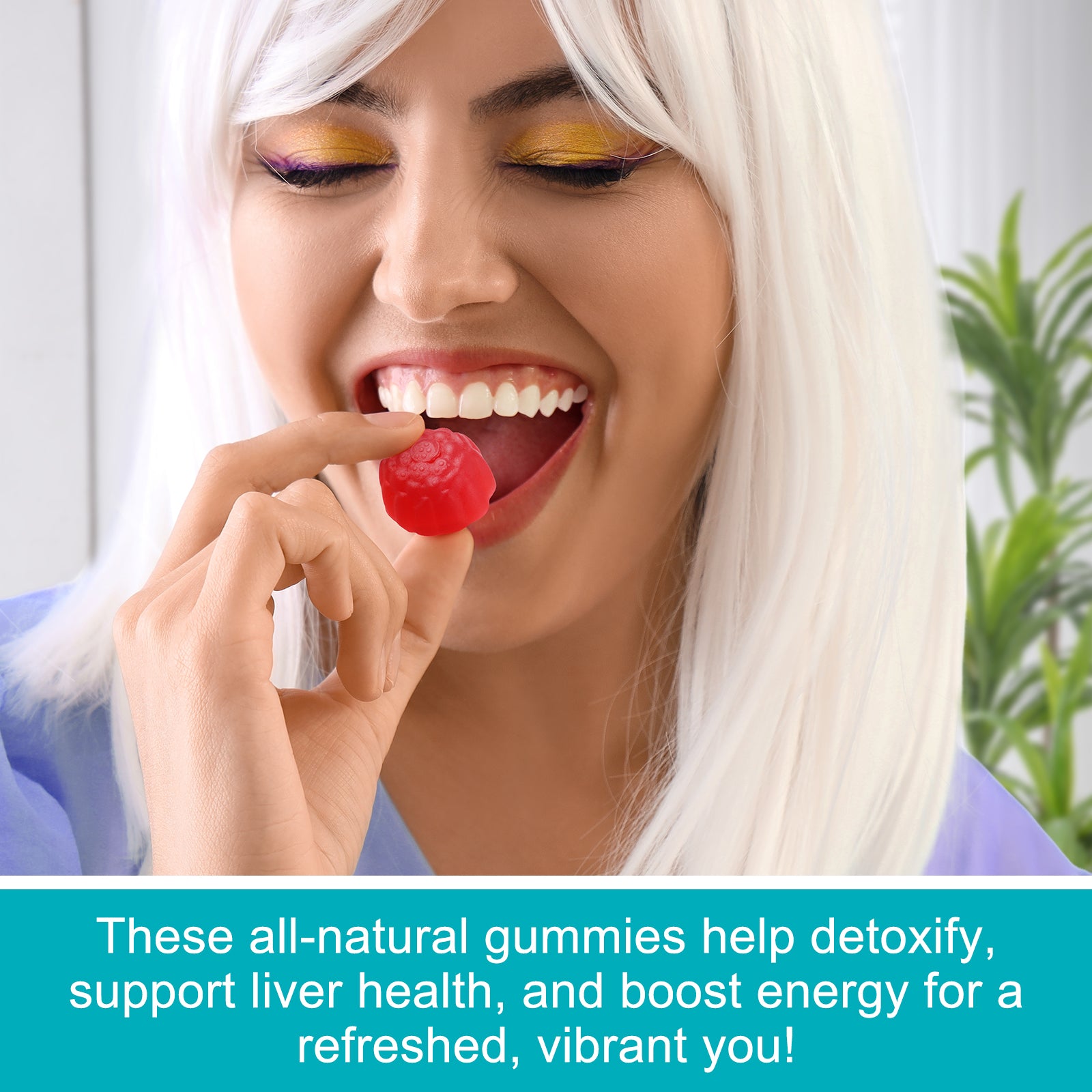 acentiallabs LIVER DETOX & CLEANSE GUMMIES 14-in-1 Liver Support Formula 60 Gummies Bottled Gummies