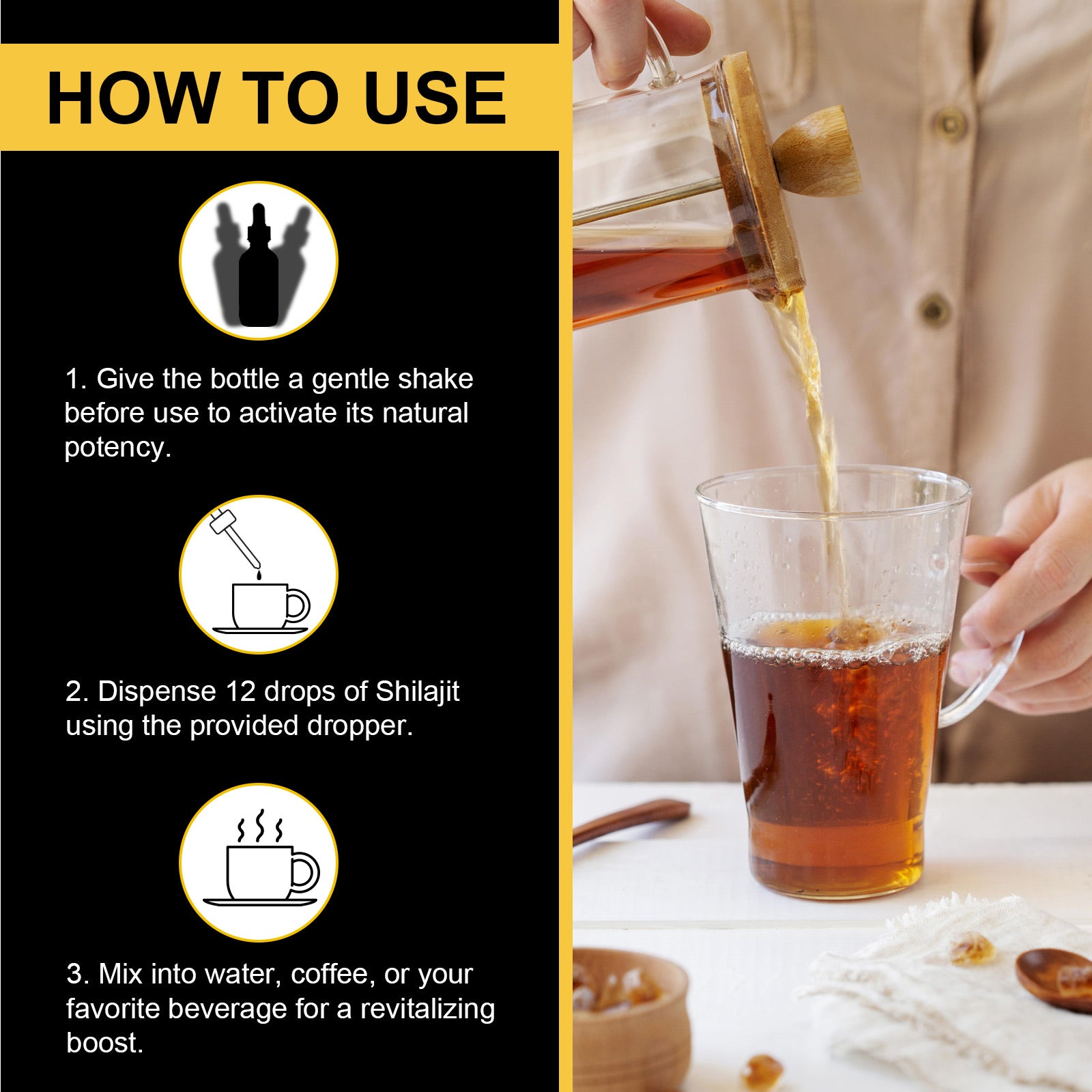 acentiallabs Shilajit LIOUID DROPS NATURE'S ENDURANCE BOOST 60ML Liquid Drops